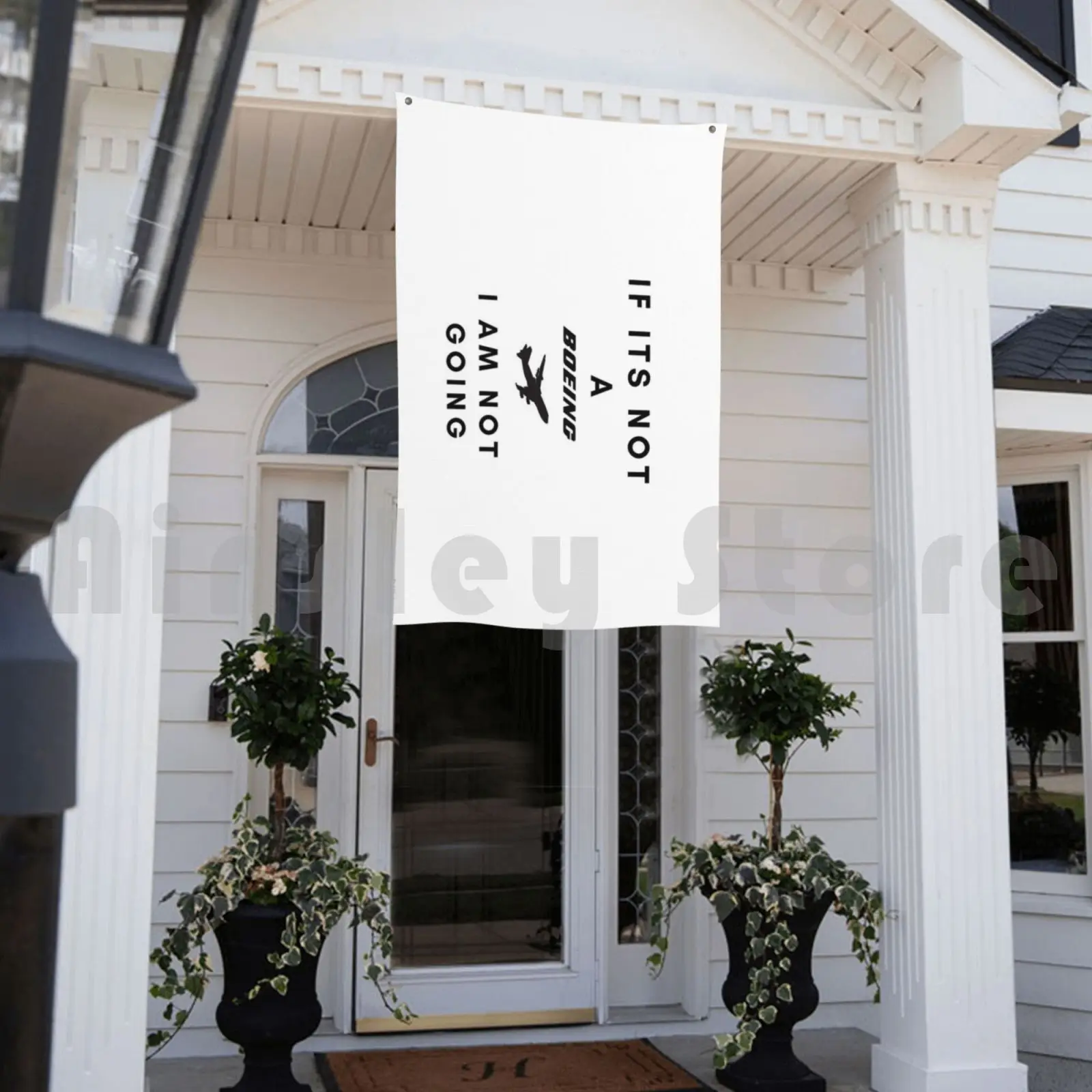 If Its Not A Boeing I Am Going Outdoor Decor Flag Car Aviation Fans Avgeeks 747 777 737 Lovers Witty |