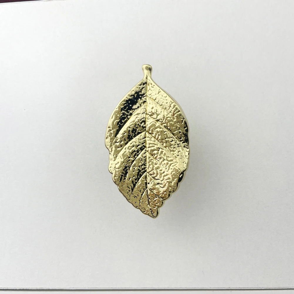 

Cabinets Knobs Furniture Handle For Children Room Home Decoration Home Hardware Leaf Shape 1pcs Building Hardware