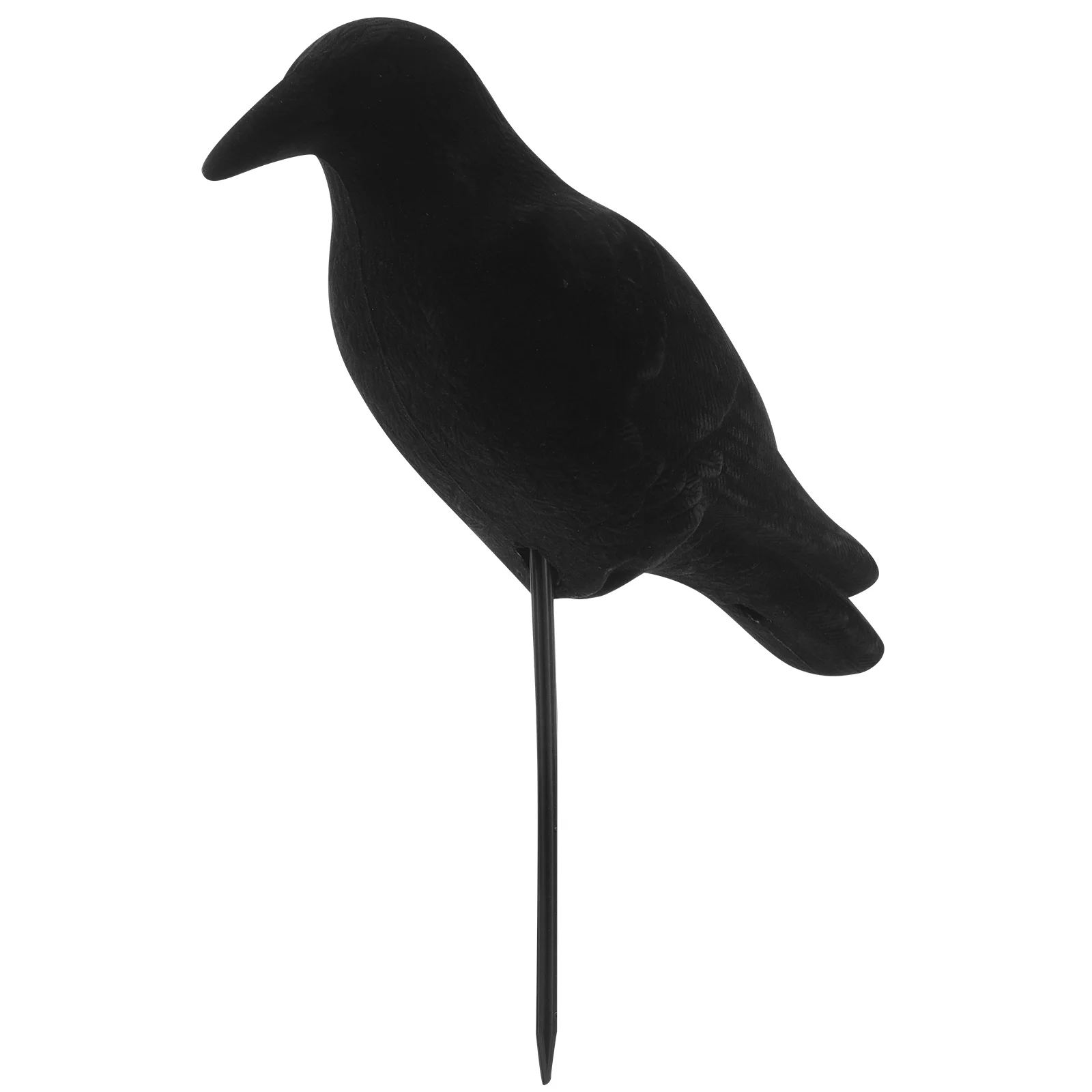 

Crow Ornament Plastic Crow Model Crow Hunting Bait Plastic Bird Decoy Garden Crow Adornment