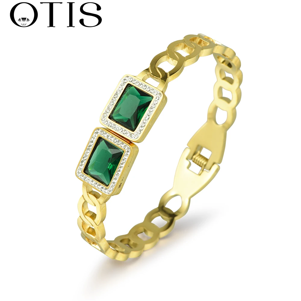 

Популярный классический женский браслет из нержавеющей стали