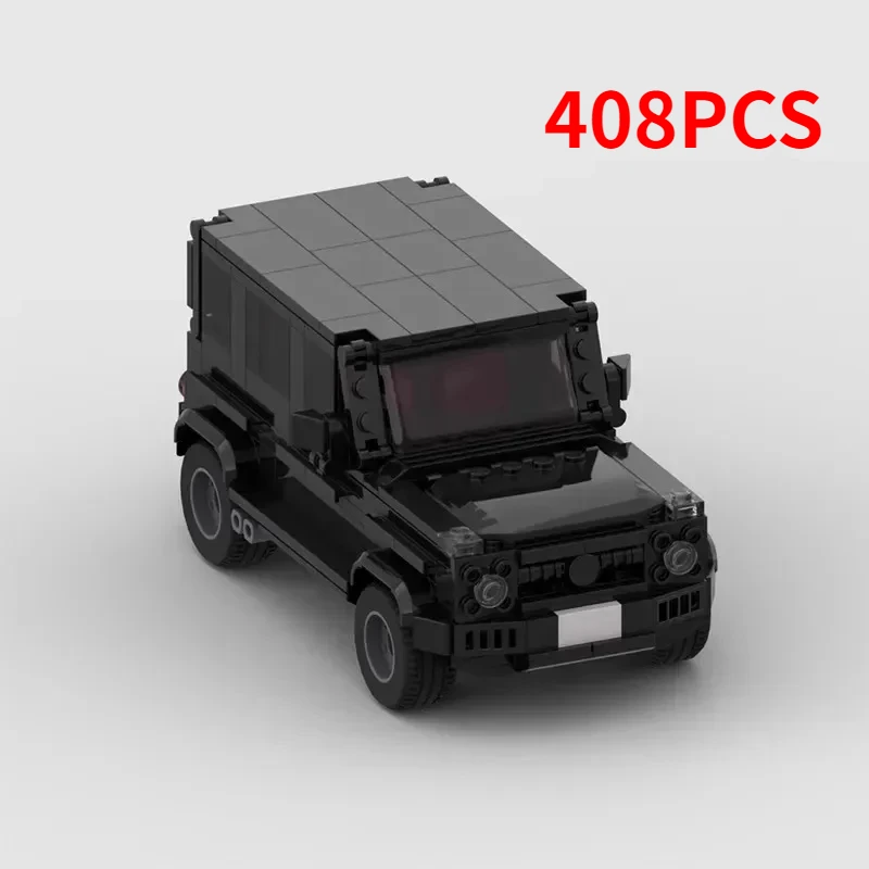 Speed Series Mercedesed Benzed G63 SUV Спортивный автомобиль Строительный блок MOC-71532 Классический