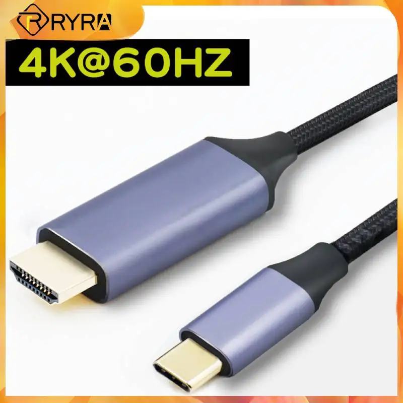 

RYRA New Conversion Cable Male To Female Connector 30hz To 60hz 4K Converter Suitable For Apple Lenovo Laptop Computer Projector