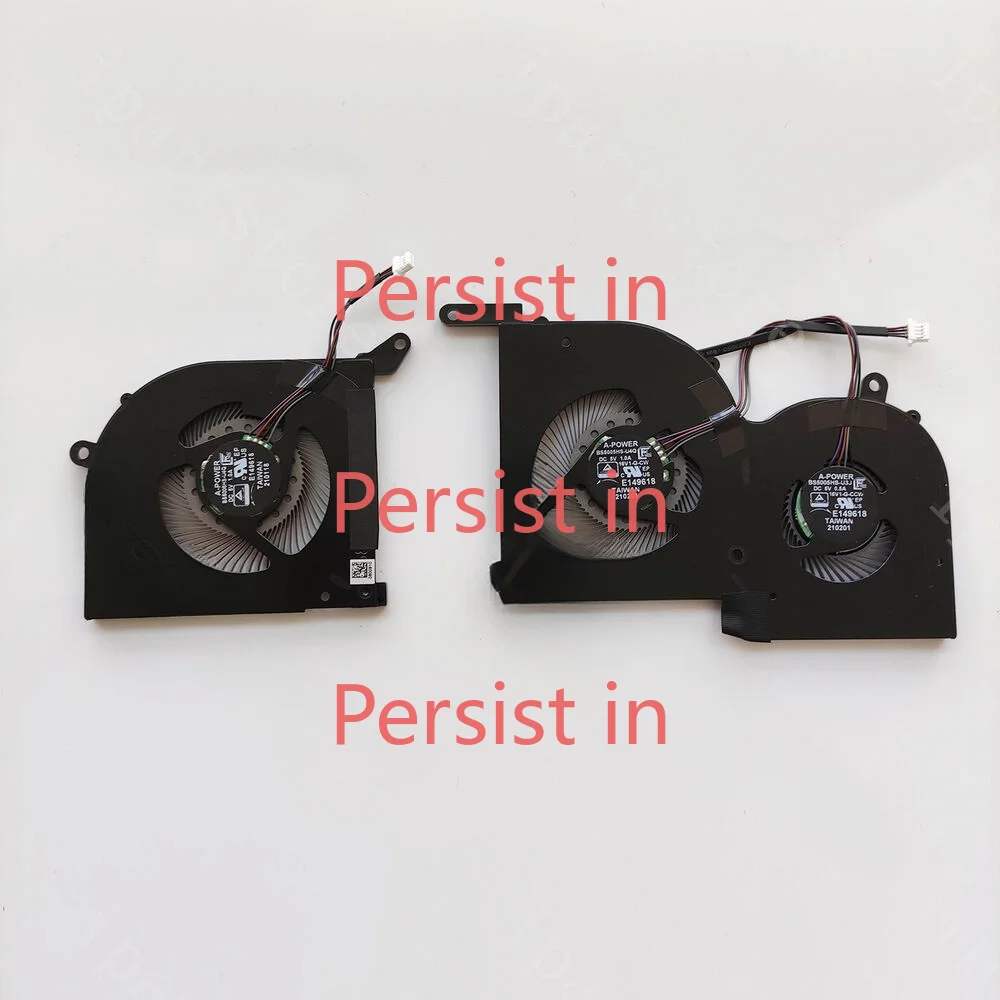 Вентилятор охлаждения ЦП и графического процессора для MSI GS66 WS66 Stealth 10SD 10SE 10SF 10SFS
