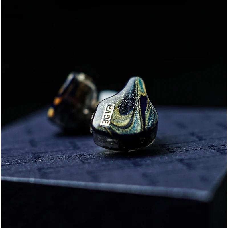 BGVP Butterfly Pro 1DD+1BA Гибридная игровая гарнитура IEM Hi-Fi наушники Проводные