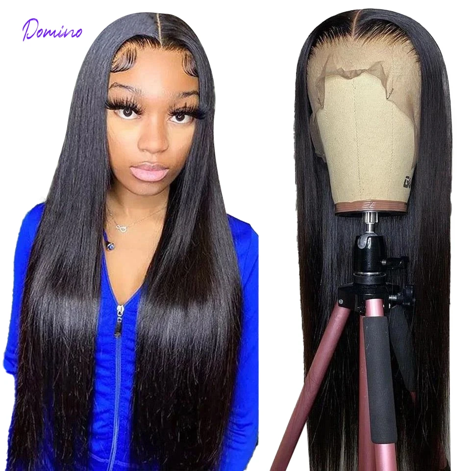 Lace Front Human Hair Wigs Straight Lace Front Wig For Women Brazilian Human Hair Wigs Closure Wig Transparent Lace Frontal Wigs