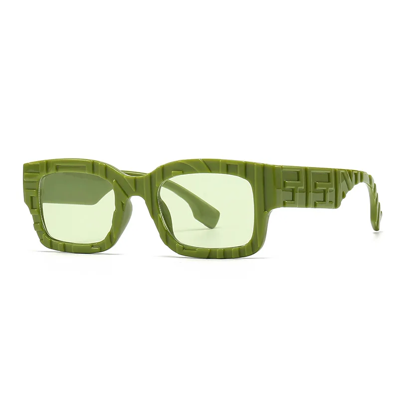 Imwete Vintage Square Солнцезащитные Очки UV400 Антибликовые Линзы TAC Модные Брендовые