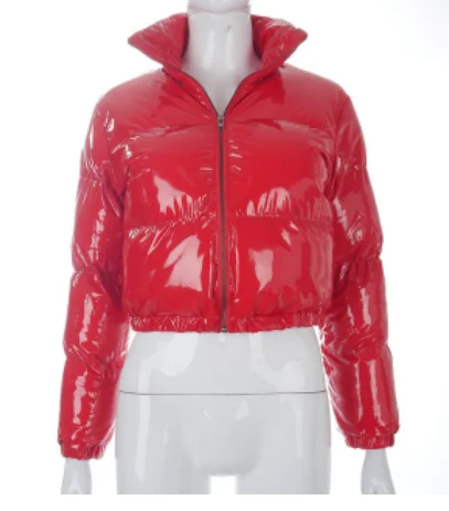 Women's Clothing 2022 Winter Fashion New Long Sleeved Cardigan Stand-Up Collar Warm Casual Short  Bread Down Jacket Quilted Coat