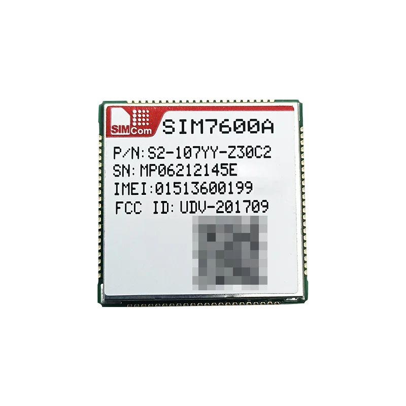 

SIMCOM SIM7600A LTE Cat-1 Module LCC Type LTE-FDD B2/B4/B12 UMTS/HSPA+ B2/B5 Variant for North America