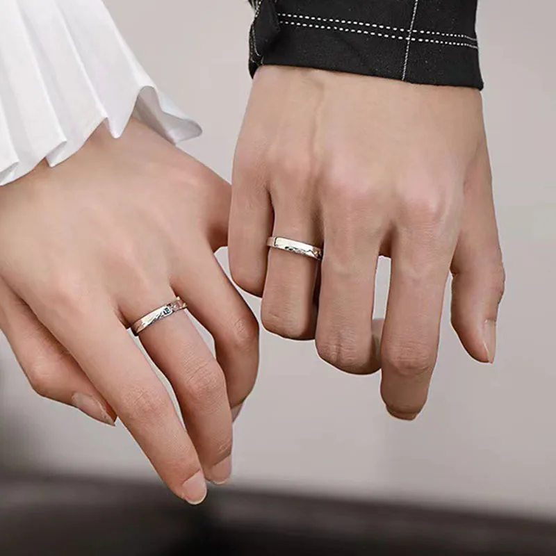 Горячая Распродажа, романтическое винтажное Стильное кольцо для женщин, обещанные парные ювелирные изделия для пары ювелирных изделий