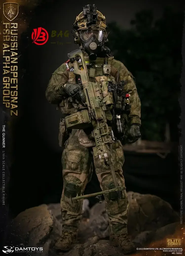 1/6 фигурки героев модели DAMTOYS DAM78092 Российский спецназ FSB ALPHA GROUP Новые запасные