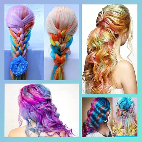 Набор расчесок для окрашивания волос Hahowa air Mascara Design Crayons Hair Color