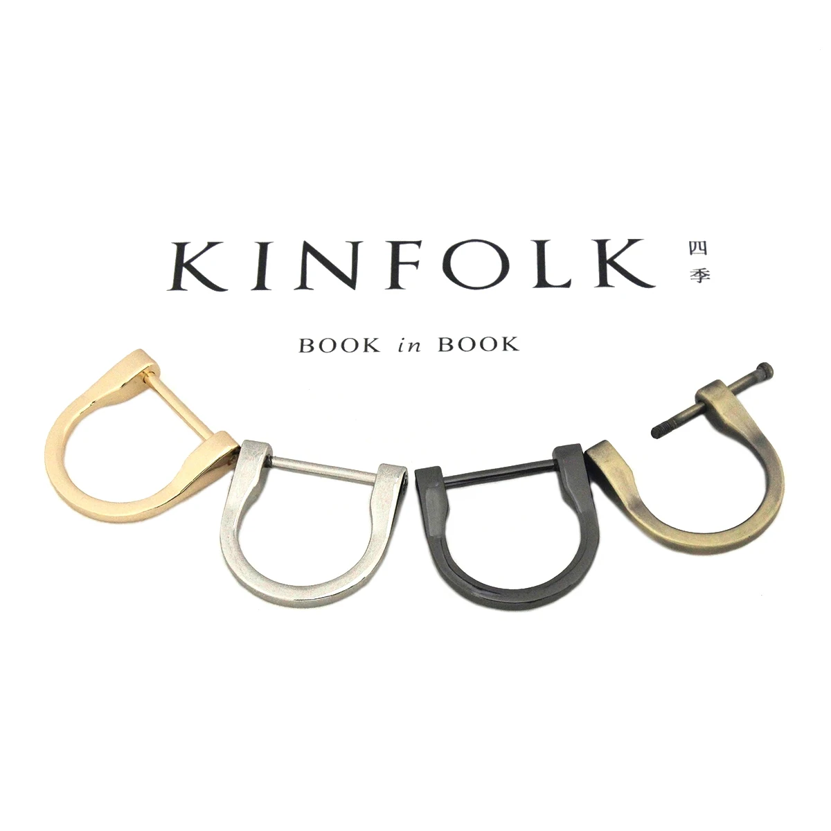 Металлическая Съемная съемная пряжка-D-образное кольцо Dee с открытым винтом скоба