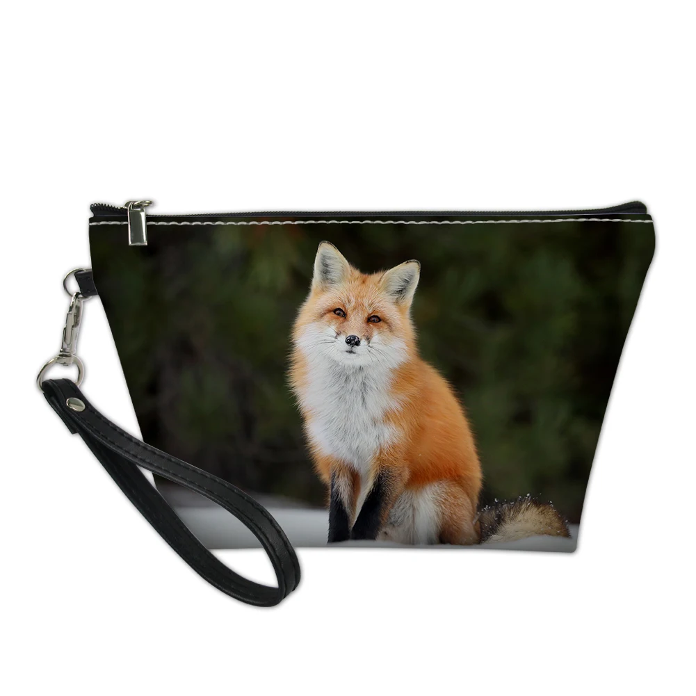 

Cute Dog 3D Print Small Leather Cosmetic Cases Bags For Women Makeup Bags Ladies Travel Organizer Make Up Pouch Females Bolsa