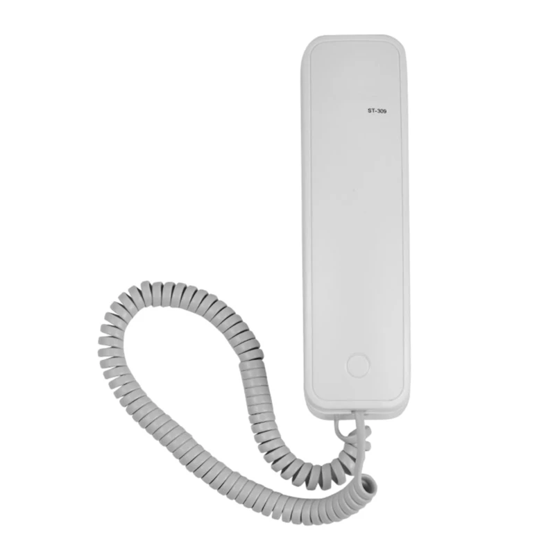 

ST309 Mini Telephone Wall Mount Caller Telephone Wall Phone Fixed Landline LX9A