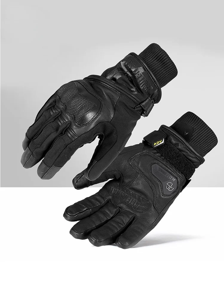 

Motorcycle Riding Gloves Winter Men's and Women's Anti-Fall Waterproof Warm Motorcycle Knight Equipment