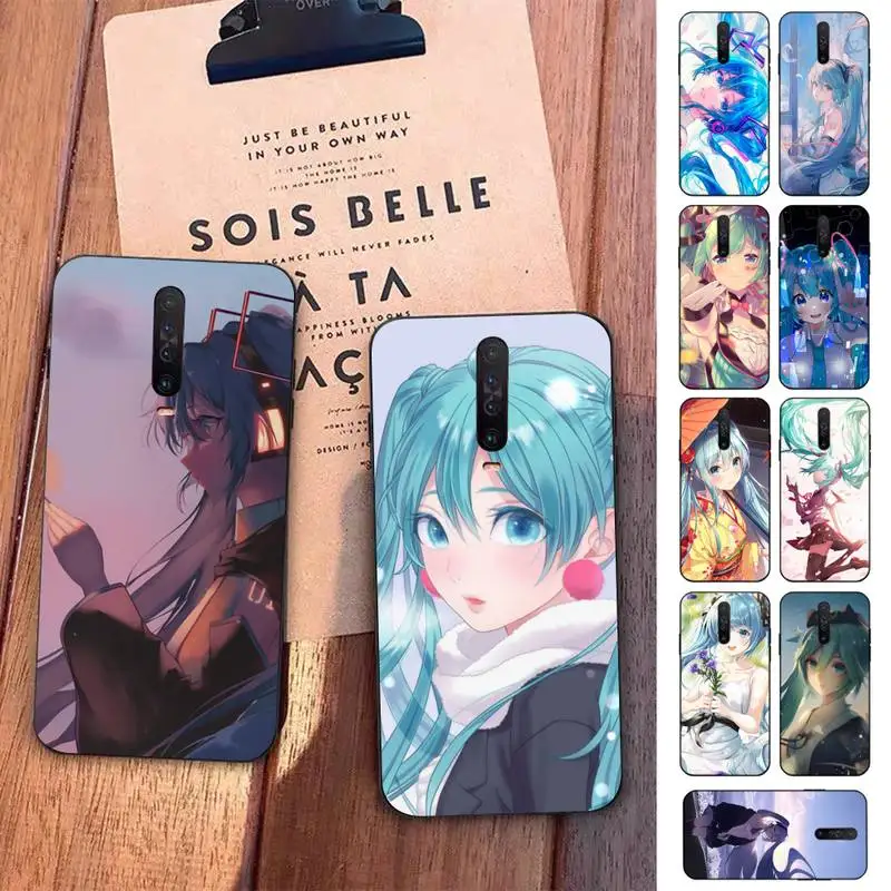 

BANDAI Hatsune Miku Phone Case for Redmi 5 6 7 8 9 A 5plus K20 4X S2 GO 6 K30 pro