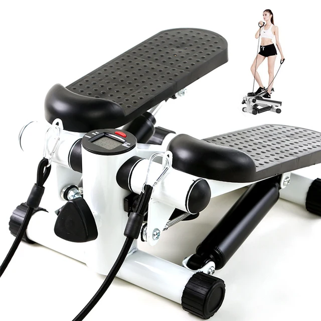 Bicycle Foldable Pedal Stepper Fitness Machine Slimming Treadmill Workout Step Aerobics Home Gym Mini Stepper Exercise Equipment 1