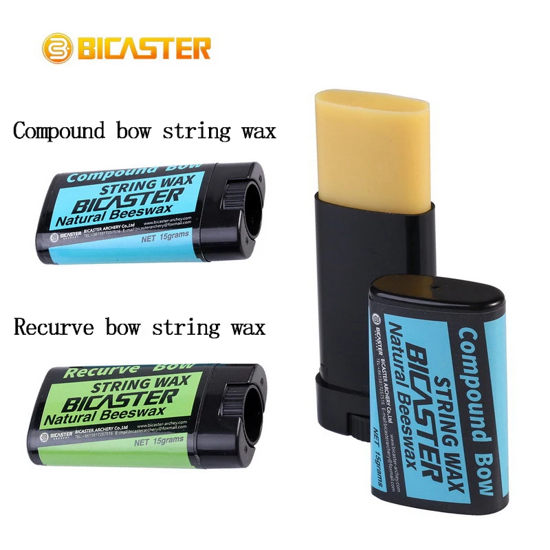 

Archery String Wax Pure Natural Beeswax for Compound and Recurve Bowstring Maintenance Extends The Life of Bowstring