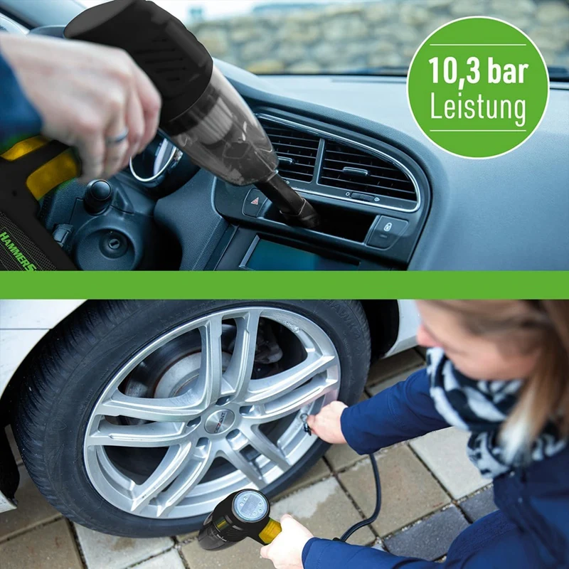 Кабиллузер ручной работы и пневматический компрессор с кнопкой SOS-жёсткий свет