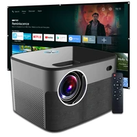 adroid 9 0 full hd 1920x1080 home theater led lcd video holographic rear projector 4k 2022 3d for cinema education projector