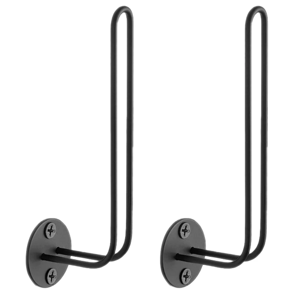 

2pcs Baseball Hat Racks Display Holder Hat Organizer Baseball Hat Wall Holder Home Supply Baseball hat storage rack