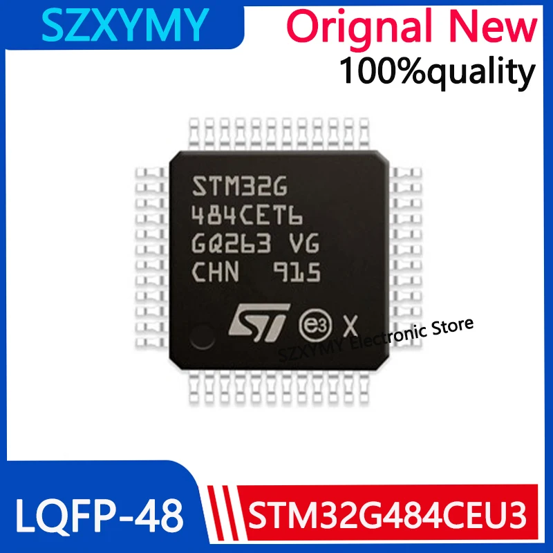 

1 шт./лот новый 100% Оригинальный STM32G484CEU3 LQFP-48 MCU IC Chip