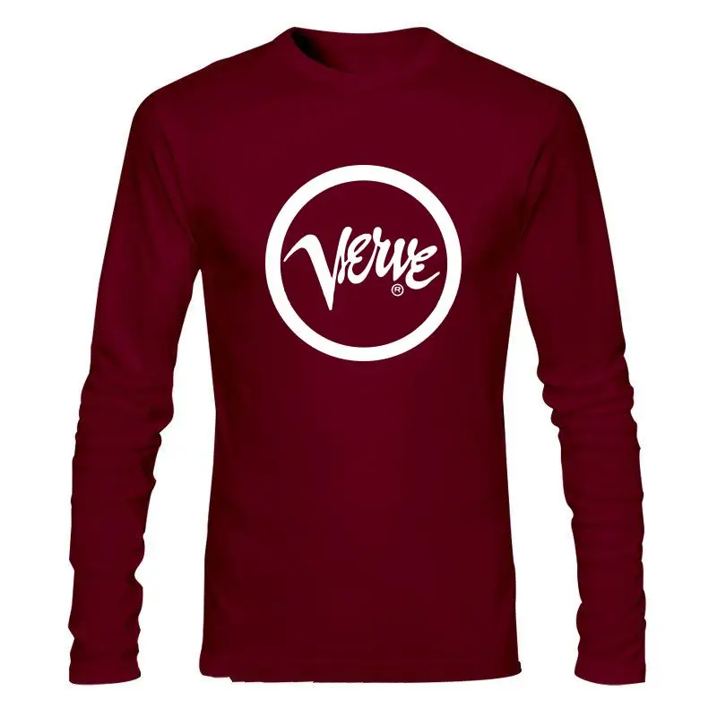 

Мужская одежда, новинка, Мужская футболка Verve, футболка унисекс, женская футболка, футболки, Топ