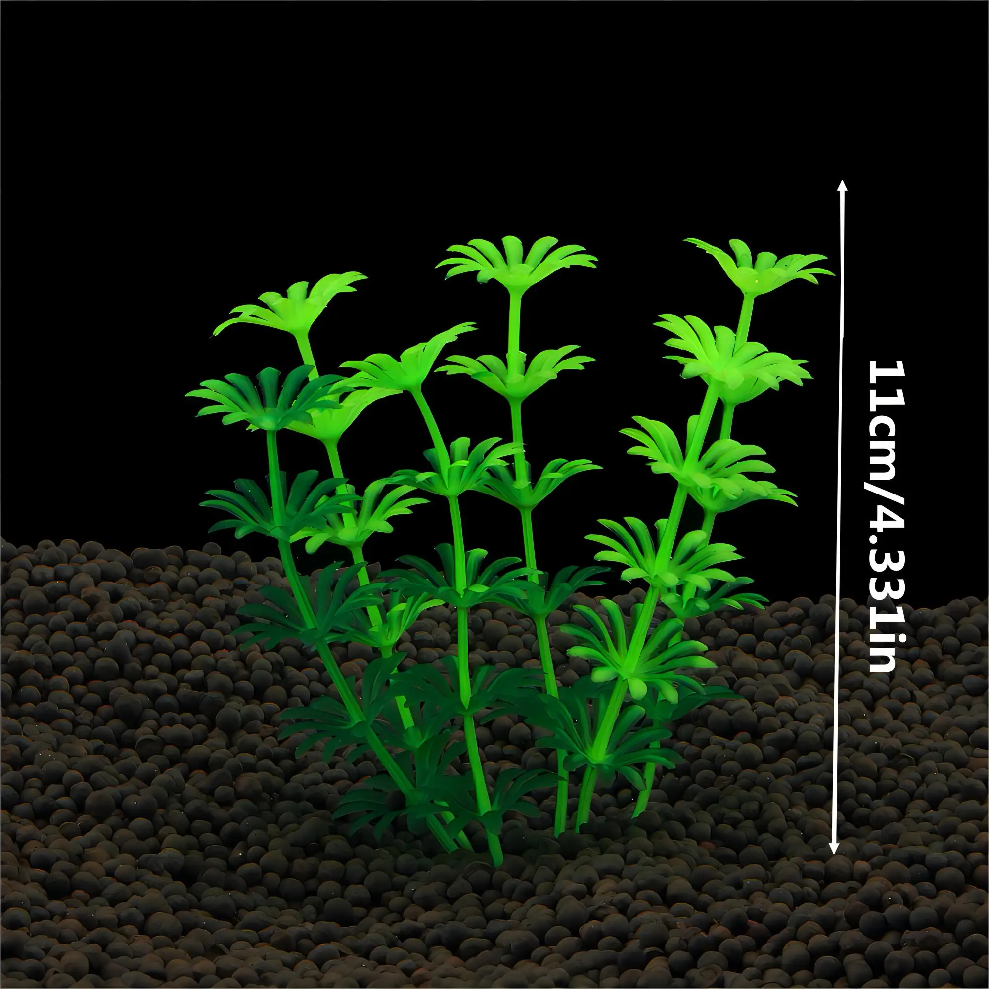 Искусственная фотография искусственная водное растение емкость для рыбы