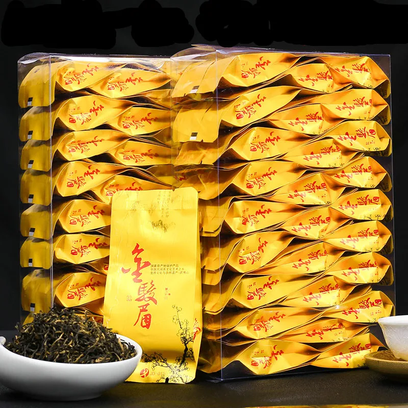 

2022 Top Quality Kim Chun Mei Jin Jun Mei Packaging Jinjunmei Cha 250g For 20 Small Bags Droshipping