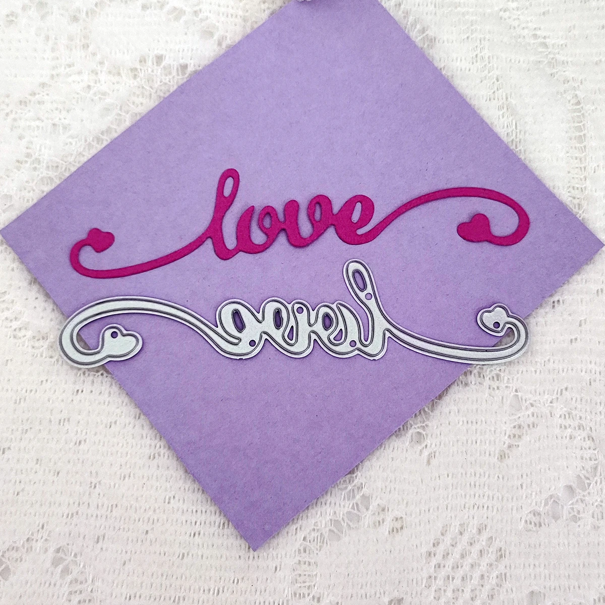 Испанское Сердце Любовь Бант Алфавит Медведь Черб Металлические Штампы Для