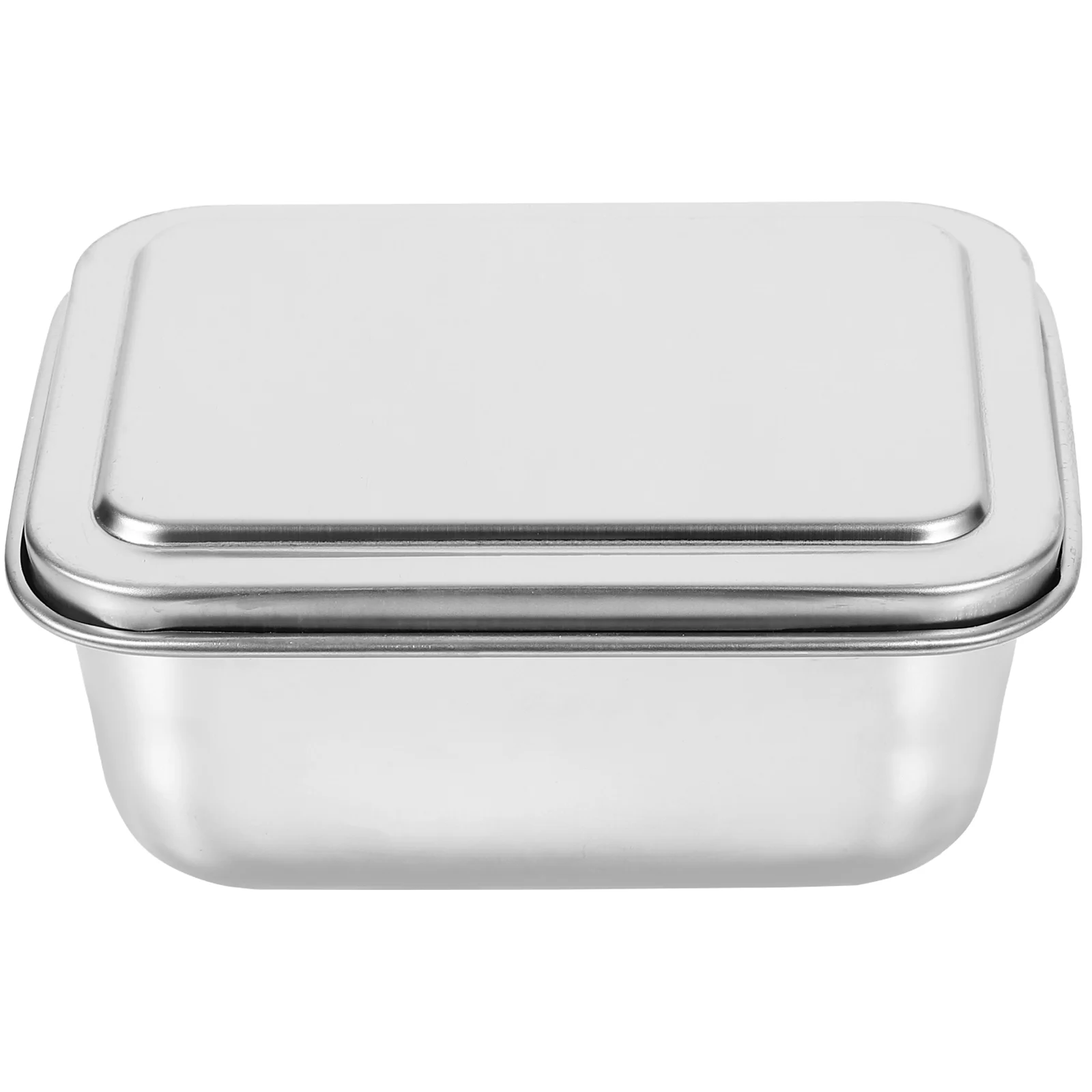 

Stainless Steel Baking Pan with Lid Tiramisu Cake Pan Stainless Steel Baking Pan with Lid