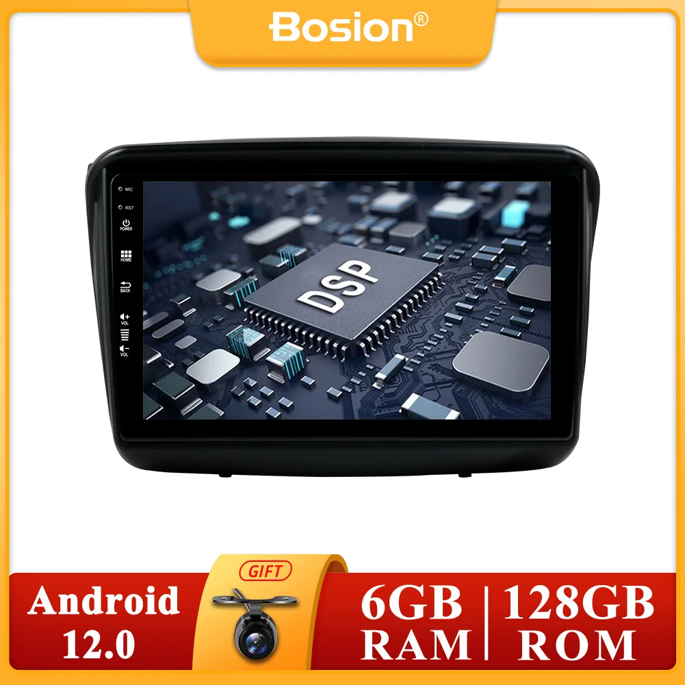 

6G+128G DSP Carplay Android 12 Car Radio Multimedia Player For Mitsubishi Pajero Sport 2 L200 Triton GPS RDS SWC DAB+BT WIFI