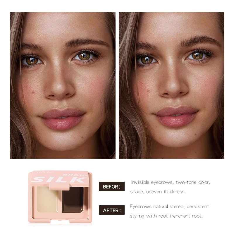 

Pudaier Stying Bushy Eyebrow Gel Eyebrow Styling and Dyeing Brows Soap Natural Long Lasting Ultra Fine Eye Brow Cream Cosmetics