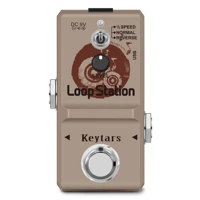 keytars ln 332s loop station 48k looper pedal unlimited overdubs 10 minutes of looping 12 time and reverse