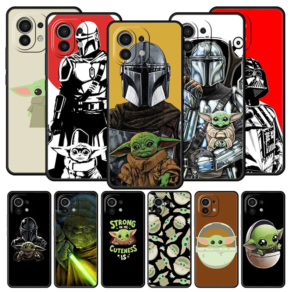 

Disney StarWars Phone Case For Xiaomi Mi Poco X4 Pro X3 NFC M3 F3 M4 12 11 Ultra 11X 11T 11i Note 10 Lite 10T 5G 9T Cover