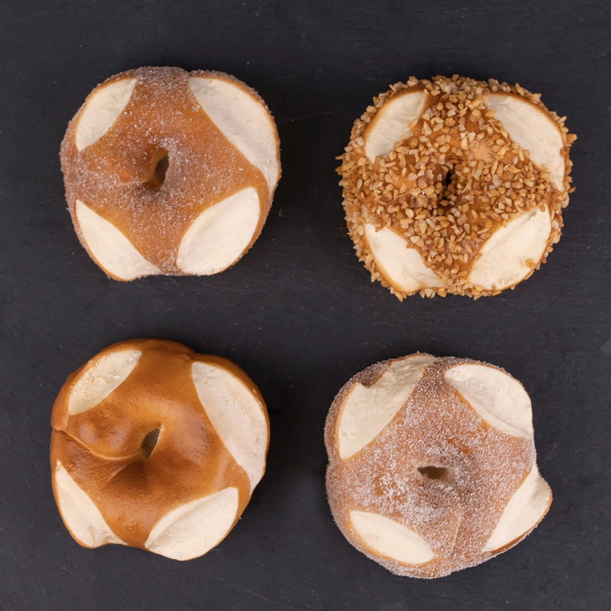 Круглая тостов дробленая СУГА маленькая жесткая палочка Lebao имитация вафель