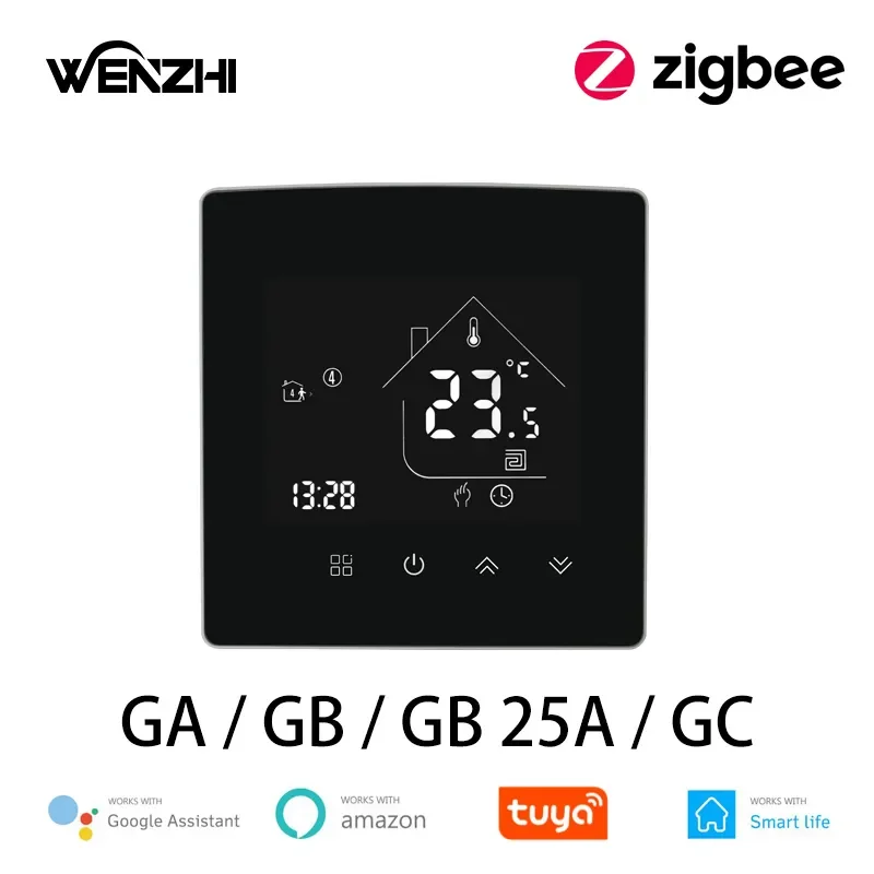 

Новинка ZigBee 3,0 термостат регулятор температуры воды/электрические gowe спецификации GA/GB/GC интеллектуальные жилеты