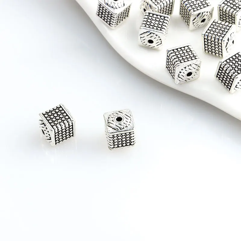 10 шт. посеребренные бусины для изготовления ювелирных изделий