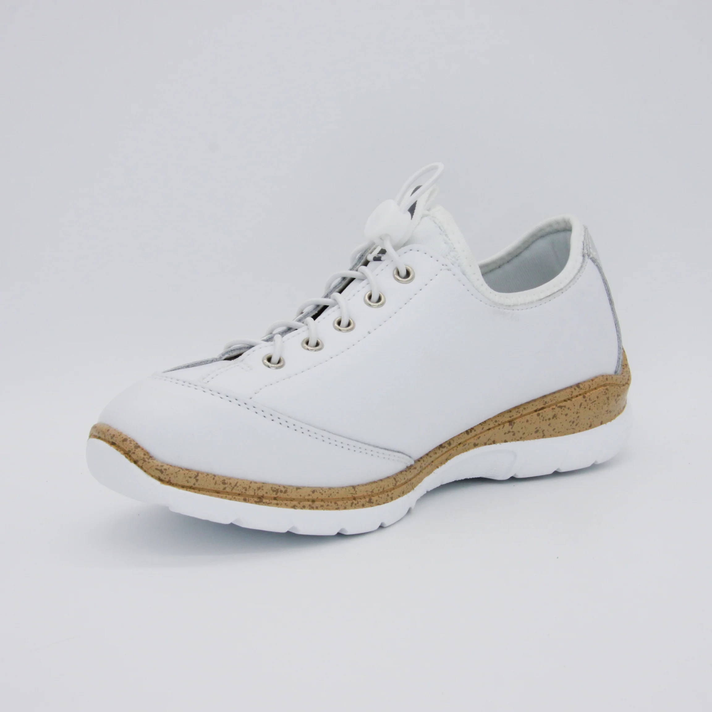 

Spring and summer women's Flat shoes Comfortable Sneakers Ladies 2022 new women's shoes Lace up White Big Size