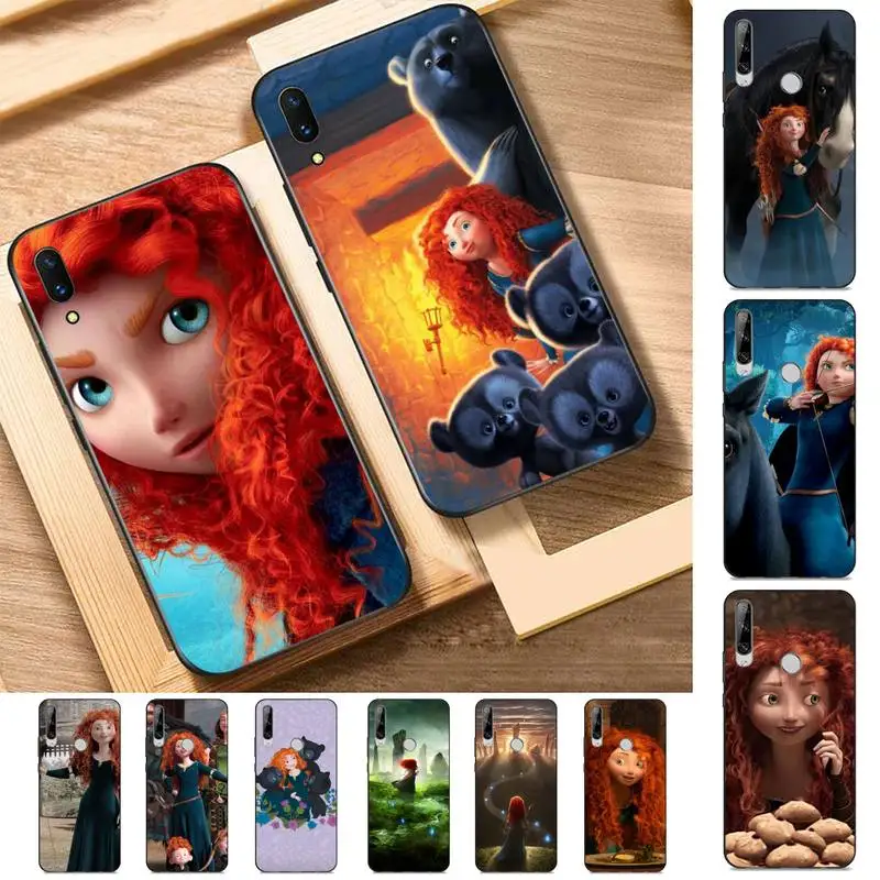 

Disney Brave Merida Princess Phone Case for Huawei Y 6 9 7 5 8s prime 2019 2018 enjoy 7 plus