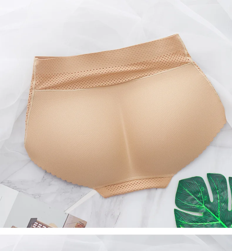 

Lady Middle waist Sexy Padding Panties Bum Padded Butt lifter Enhancer Hip Push Up Panties Underwear Seamless Panties Buttocks