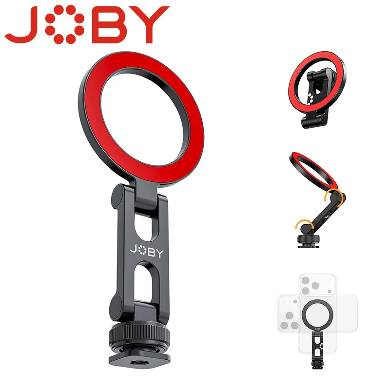 Фото JOBY GripTight ®   Крепление Cold Shoe GT01 для телефона с креплением Cold Shoe и резьбой 1/4'' для DSLR-камер и штативов для съемки с разных ракурсов №1