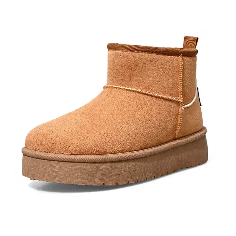 Женские зимние ботинки на толстом каблуке размер 35 - 43 цвет в ассортименте