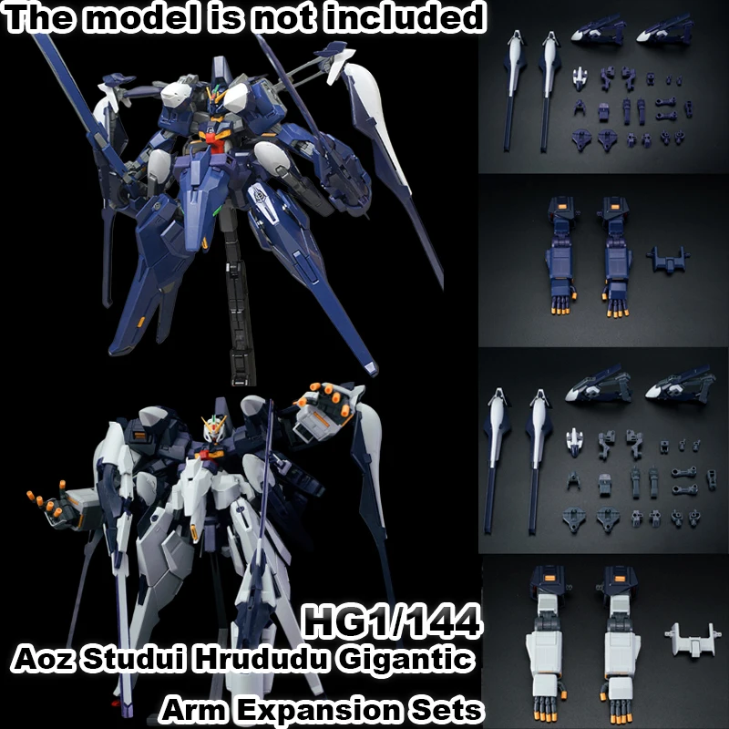 Фото Горячая новинка: Гигантские наборы для расширения рук (модели) HG 1/144 TR-6 Hazel Heizensley, фигурка Aoz Studui Hrududu, модель робота, игрушки №1