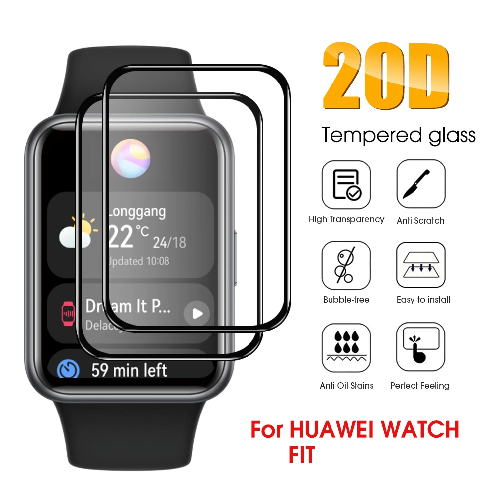 

Защита экрана с полным покрытием для умных часов Huawei Watch Fit 2, аксессуары, мягкая защитная пленка, не стекло для Huawei Fit mini