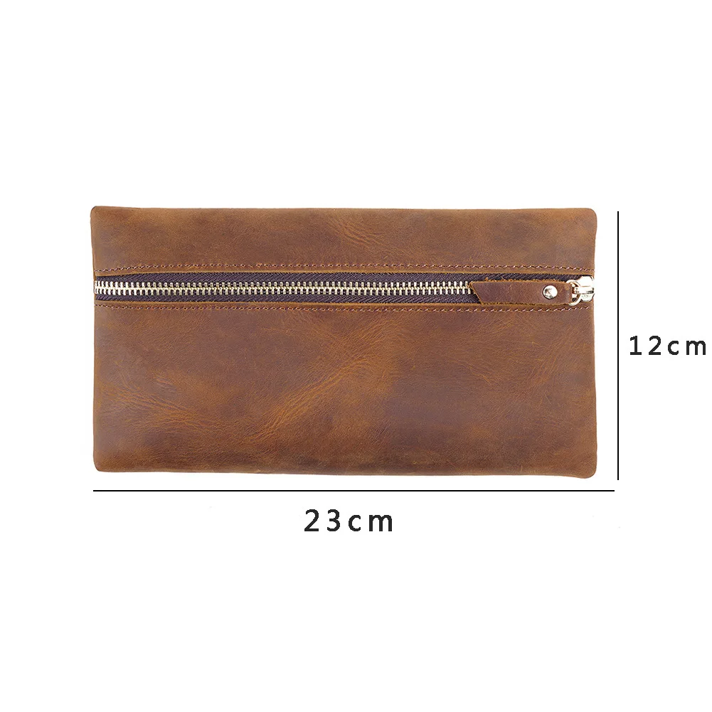 

Genuine Leather Smoking Tobacco Pipe Case Bag For 1Pipe Tamper Filter Tool Cleaner Tobacco Storage Bag