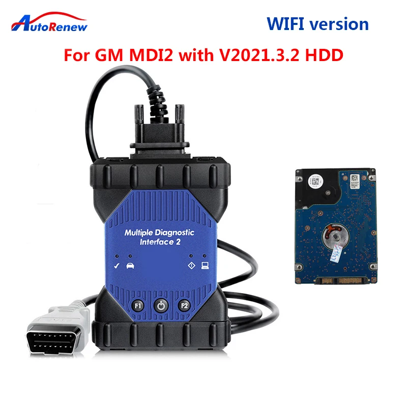 MDI2 WIFI Diagnostic Interface For GM Tech2 with V2021.3.2 GDS2 Tech2Win Software Sata HDD Vauxhall/Opel/Buick/Chevrolet | Автомобили и