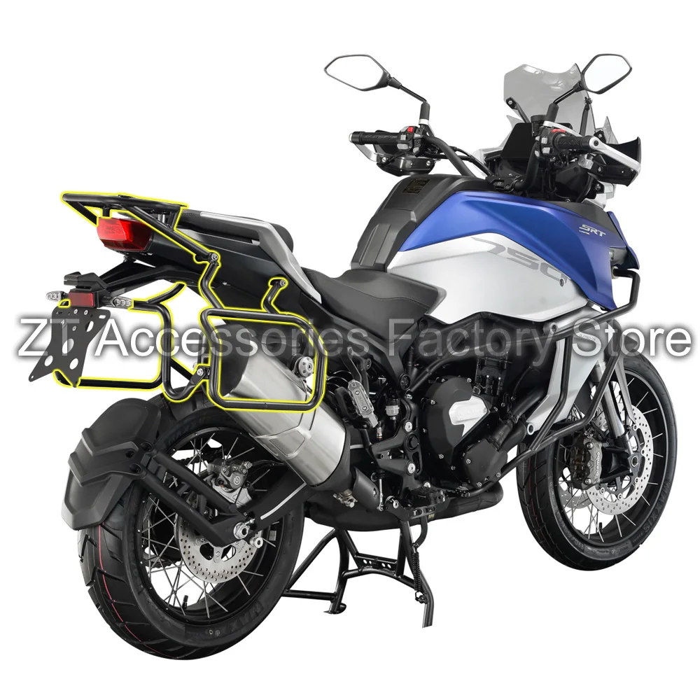 Фото Для QJMOTO QJ SRT750 SRT750X 750SRT SRT 750X оригинальный задний кронштейн для боковой сумки для мотоцикла, кронштейн для седла, дорожный кронштейн №2