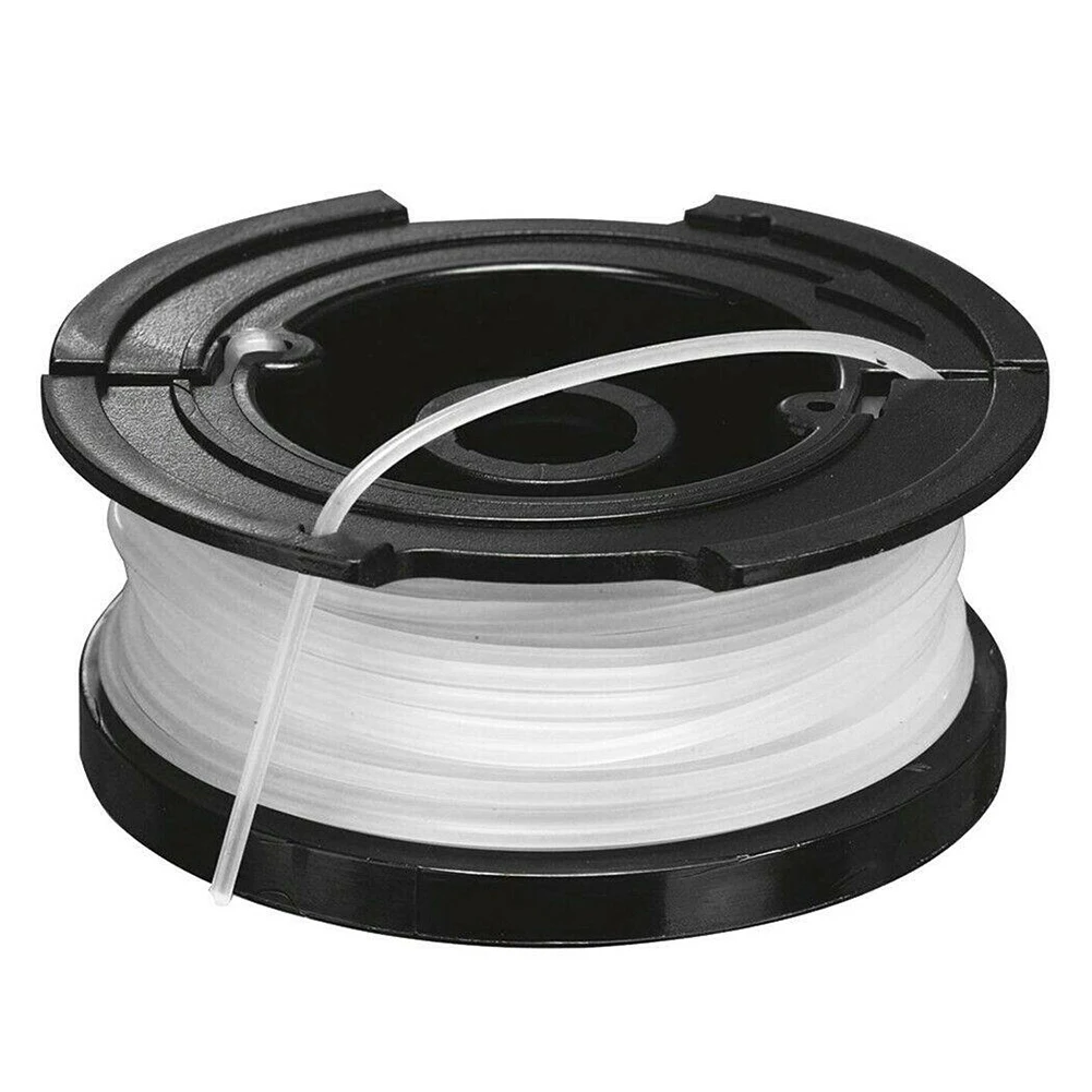 

3pcs 40FT Spool 1.65mm White Round Nylon Rope For Black&Decker AF-100-3ZP&A6481 GH900 GH912 GH600 GH610 String Trimmer Parts