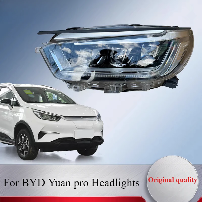 Светодиодный передний бампер головной фонарь для BYD YUAN PRO EV 2019-2023 фара SCED- 4121010 A